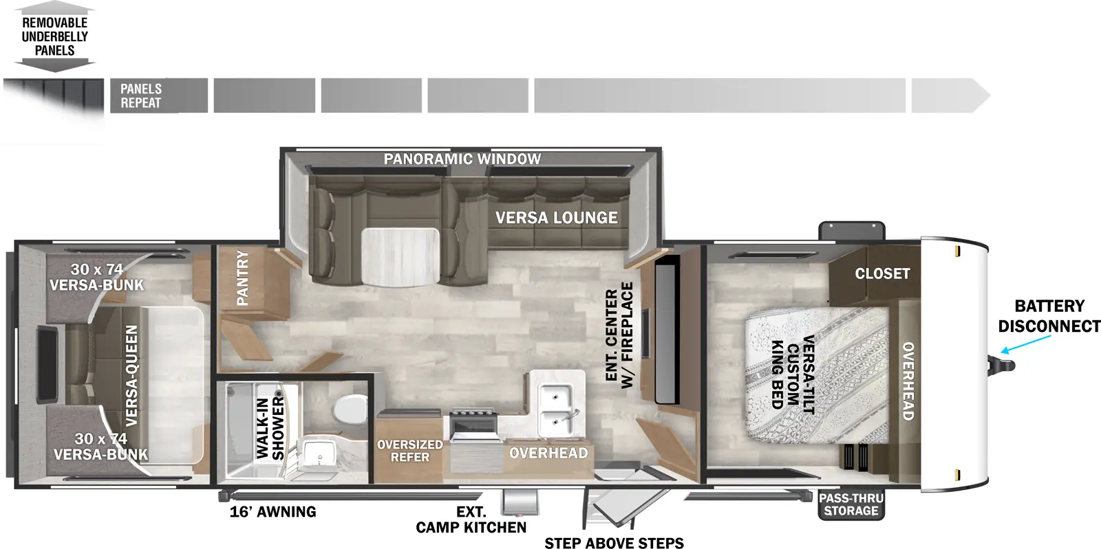 Cruise Lite 28VBXL Floorplan